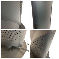 T6008 SKjapan エスケイジャパン スリムタワー型温風ヒーター 電気温風機 SKJ-RE125STCF ブラック 2013年製 欠品あり 動作確認済み 中古現状渡しの画像