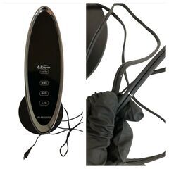 T6008 SKjapan エスケイジャパン スリムタワー型温風ヒーター 電気温風機 SKJ-RE125STCF ブラック 2013年製 欠品あり 動作確認済み 中古現状渡しの画像