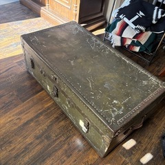 トランク　ローテーブル　ヴィンテージの画像