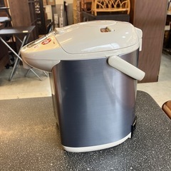 A2511-194 TIGER VE電気まほうびん とく子さん PVM-220A アーバンベージュ 2.15L 2006年製 通電確認済み 中古美品の画像