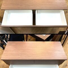 ♪全段レール引き出し♪ローチェスト ニトリ フォウ2♪の画像