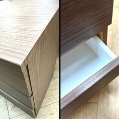 ♪全段レール引き出し♪ローチェスト ニトリ フォウ2♪の画像