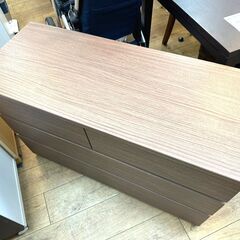 ♪全段レール引き出し♪ローチェスト ニトリ フォウ2♪の画像