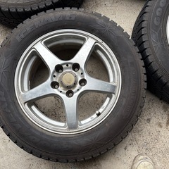 期間限定出品　社外　15インチ　アルミホイール　スタッドレス用にの画像