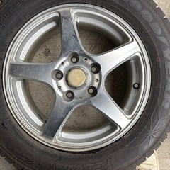期間限定出品　社外　15インチ　アルミホイール　スタッドレス用にの画像