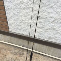 JM20434S)バスロッド QUANTUM IRONクァンタムアイロン GRAPHITE  MATRIXグラファイトマトリックス 2ピース  中古品【取りに来られる方限定】の画像