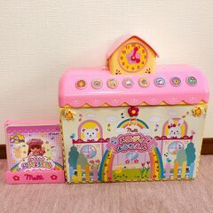 ★メルちゃんメロディようちえん★ベッド★洗濯機★物干し★おまけ付き★の画像