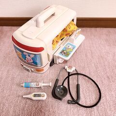 ★メルちゃんメロディようちえん★ベッド★洗濯機★物干し★おまけ付き★の画像