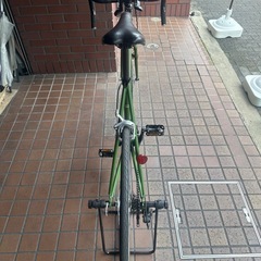 700c (ART) ドロップハンドル　2×7speed　クロモリフレーム　グリーンの画像