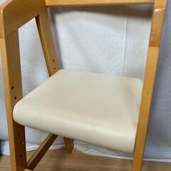 【B411】ベビーチェア 木製 ハイチェア キッズチェア おしゃれ チェア 高さ調整 ベビー用品 椅子 子供 キッズの画像