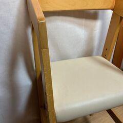 【B411】ベビーチェア 木製 ハイチェア キッズチェア おしゃれ チェア 高さ調整 ベビー用品 椅子 子供 キッズの画像
