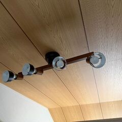 おしゃれ　照明　スポットライト4連の画像