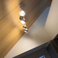 おしゃれ　照明　スポットライト4連の画像