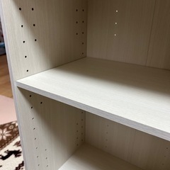 ニトリ 2だん2段カラーボックス美品の画像