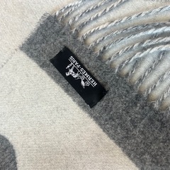 エルメス　カシミヤ　マフラー　馬柄　139cm x 32cmの画像