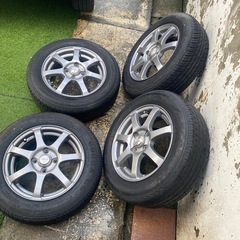 社外アルミタイヤホイールの画像