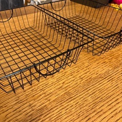 ワイヤーバスケット　大２個・小1個セットの画像