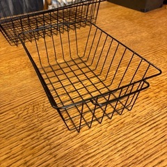 ワイヤーバスケット　大２個・小1個セットの画像