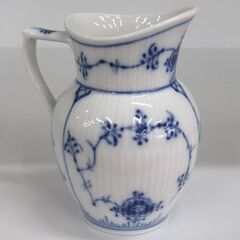 ロイヤルコペンハーゲン ブルーフルーテッド クリーマー / ROYAL COPENHAGEN 美品 G-2474の画像