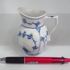 ロイヤルコペンハーゲン ブルーフルーテッド クリーマー / ROYAL COPENHAGEN 美品 G-2474の画像