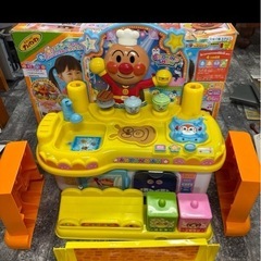 アンパンマン 調理台 おもちゃセット＋アンパンマンフィギュア等15体の画像