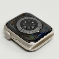 Apple Watch Series 7/GPS/41mm/A2473/スターライト〈MKNE3J/A〉 (2)の画像