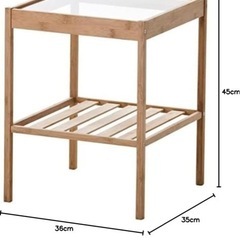 IKEA サイドテーブルの画像