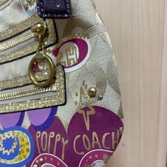 コーチ　poppy ハンドバッグ　y2kの画像