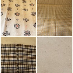 お裁縫で余った材料色々　アイロンクレヨン、飾り、端切れ等 幼稚園 保育園の画像