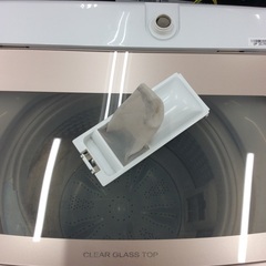 【高年式】5kg全自動洗濯機 AQUA ｱｸｱ AQW-S5PBK 5kg 2023年製:ピンクゴールドの画像