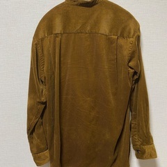 UNITED ARROWS コーデュロイシャツ Sサイズ（キャメルブラウン）1000円の画像
