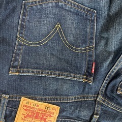メンズ　リーバイス　デニムの画像