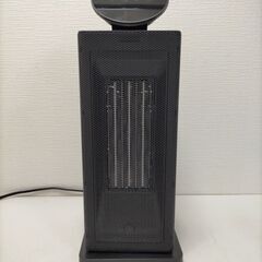 リモコン内蔵 セラミックタワーヒーター スリム型 首振り 温度設定 タイマー 安全装置 過熱防止 電気ファンヒーター　251113-3Tの画像