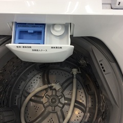 【コンパクトサイズ】6kg全自動洗濯機 NITORI ﾆﾄﾘ NTR60 6kg 2022年製:ホワイトの画像