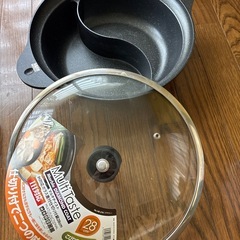 仕切り付き鍋28cm未使用品
の画像