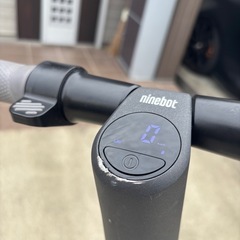 電動スクーター　ninebotの画像