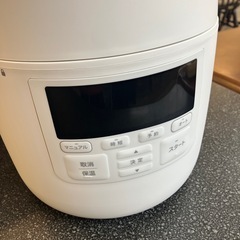 A2811-195 siroca 電気圧力鍋 おうちシェフ PRO SP-2DS251 ホワイト 3合炊き レシピ本 説明書付き 2021年製 通電確認済み 中古美品の画像
