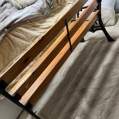 子ども用サイズ　ベンチの画像