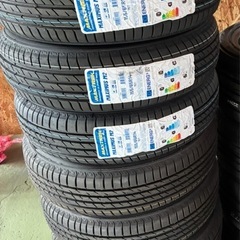 在庫残りわずか　155 65R14新品タイヤ交換工賃込み②の画像
