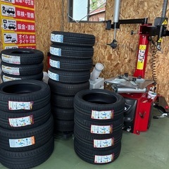 在庫残りわずか　155 65R14新品タイヤ交換工賃込み②の画像