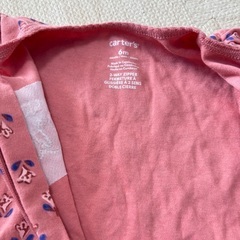 女の子ベビー服ピンクの画像