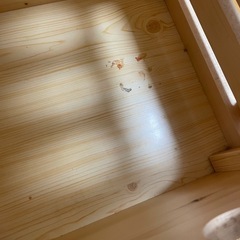 木製キッチンワゴン キャスター付きの画像