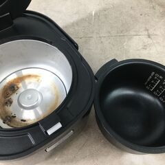 SHARP/シャープ 炊飯器 KS-CF05C-B 2021年製 3合炊 ブラック/黒 動作確認済 25k菊NSの画像