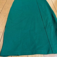 FOREVER21グリーンキャミワンピース Sの画像