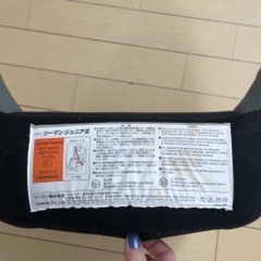 ジュニアシートの画像