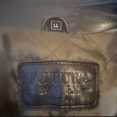 FUTURA 2000 イギリスラムレザーコート LLサイズの画像