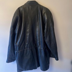 FUTURA 2000 イギリスラムレザーコート LLサイズの画像