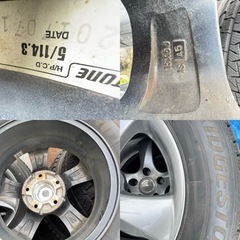 中古タイヤホイール付き スタッドレスタイヤ 4本セット 195/65R15 の画像
