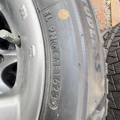 中古タイヤホイール付き スタッドレスタイヤ 4本セット 195/65R15 の画像