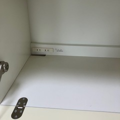 PC作業台つきカラーボックスの画像